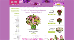 Desktop Screenshot of bonitaflowersandgifts.com